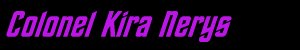 Colonel Kira Nerys