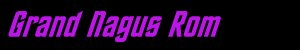 Grand Nagus Rom